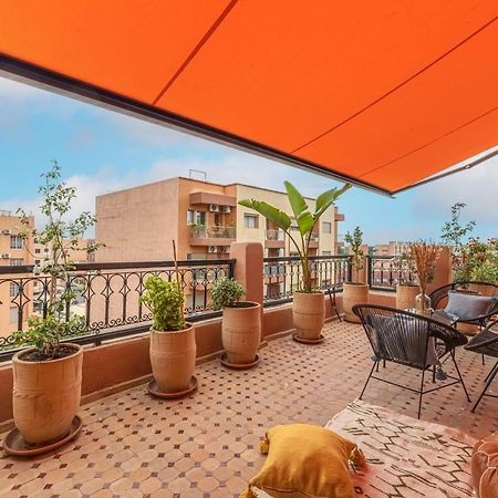 L'Atlas - Appartement Authentique A Gueliz Marraquexe Exterior foto