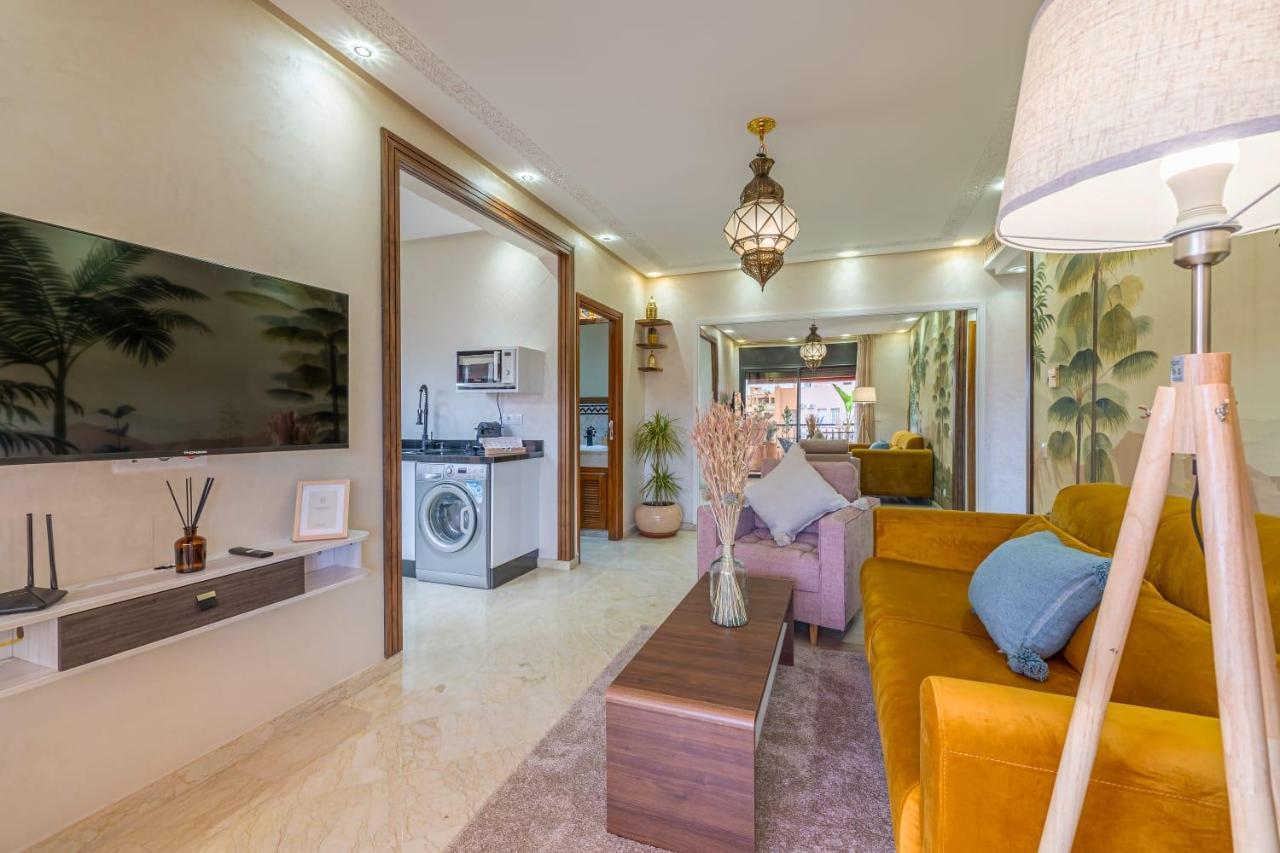 L'Atlas - Appartement Authentique A Gueliz Marraquexe Exterior foto