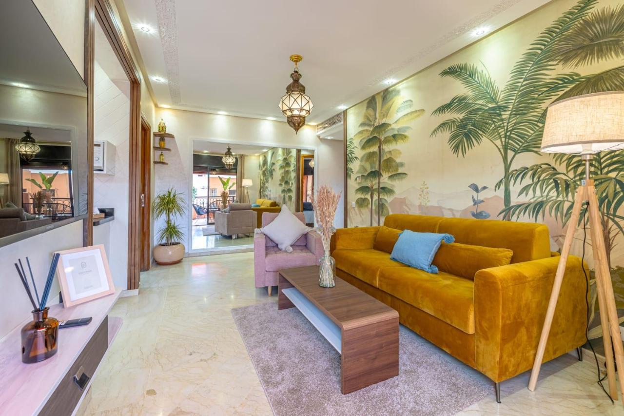 L'Atlas - Appartement Authentique A Gueliz Marraquexe Exterior foto